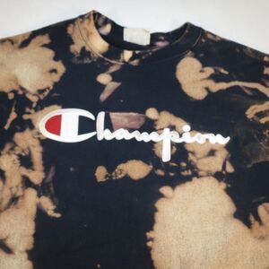 Vintage CHAMPION REVERSE WEAVE TIE DYE CREWNECK SWEATSHIRT Sz Mens L
